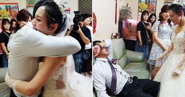 Father Breaks Down In Tears On Beloved Daughter's Wedding Day As He Was Reluctant To Let Her Go - World Of Buzz 3
