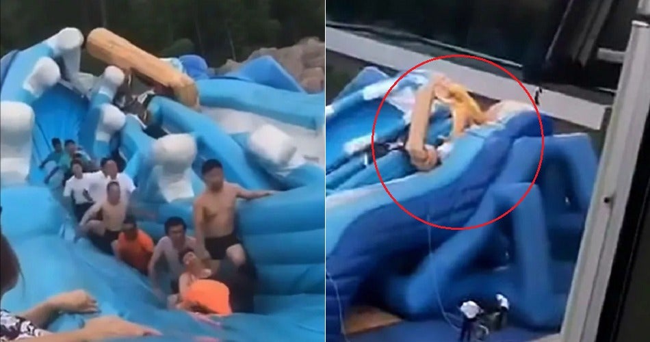 8yo Crushed To Death After Inflatable Waterslide in Holiday Park Suddenly Collapsed - WORLD OF BUZZ