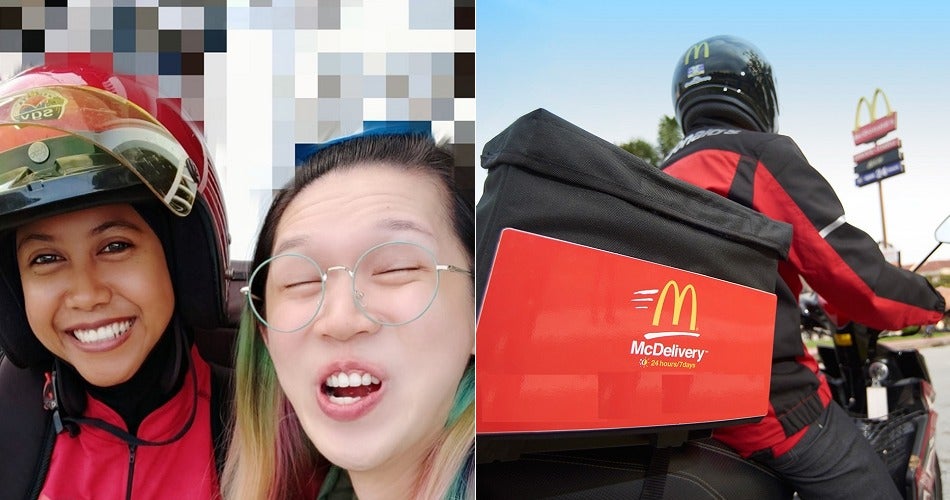 M'sian Girl Requested McDelivery To Make Funny Faces & Take Selfie, Here's What Happened - WORLD OF BUZZ