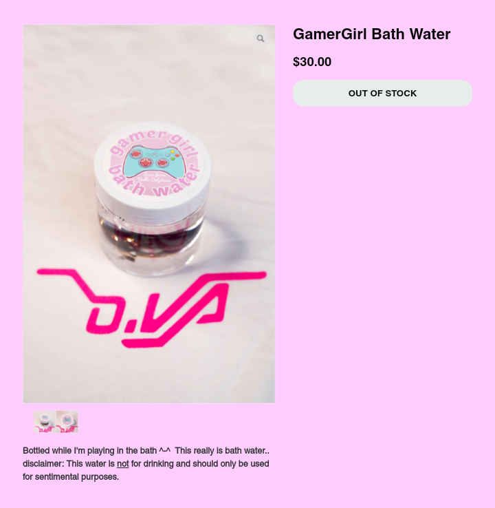Girl Gamer Sells Bath Water for RM120+, Sold Out In One Day - WORLD OF BUZZ 4