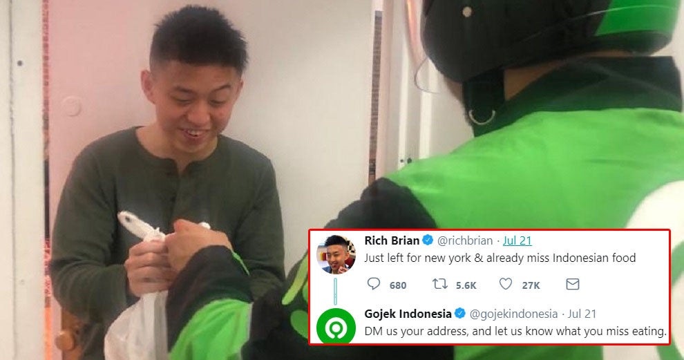 Gojek Surprises Rapper In New York By Delivering Food To Him All The Way From Indonesia! - World Of Buzz