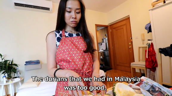 Japanese Girl Gets Bitten By 'The Durian Bug' After Malaysia Trip, Now A Durian Addict - WORLD OF BUZZ 4