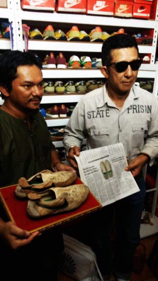 Kelantanese Man's Rare Pair Of Nike Moon Shoes Sole-d - WORLD OF BUZZ