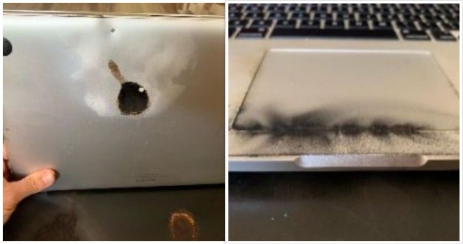 Man'S Macbook Pro Battery Blew Up When He Was Sleeping, He Urges Mac Owners To Check Their Laptops - World Of Buzz