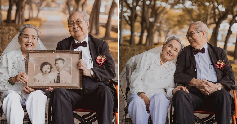 M'sian Couple in Their 90s Has First Wedding Photoshoot After 66 Years of Marriage & We're Crying - WORLD OF BUZZ 6