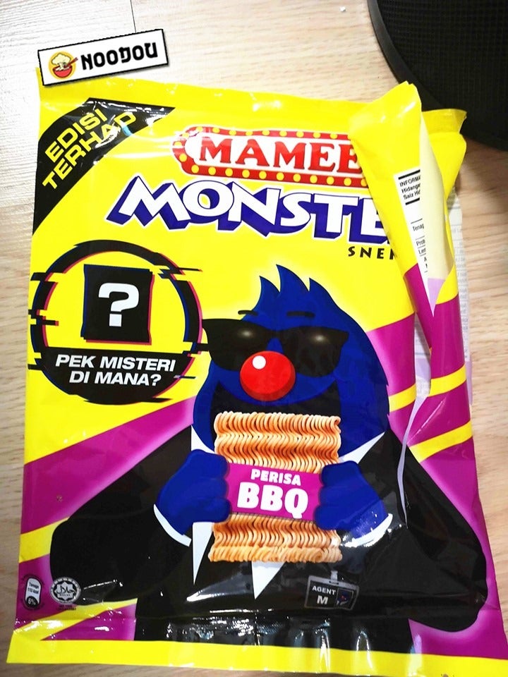 M'sian Finds Limited Edition Mamee Monster Noodle Snack Hidden in Jumbo Packs & It's Spicy AF! - WORLD OF BUZZ 5