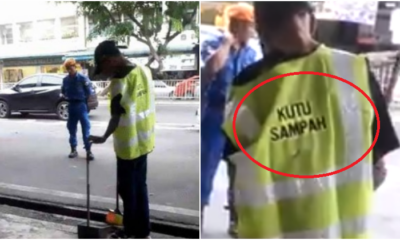 M'Sian Forced To Clean The Streets For 1 Hour Wearing 'Kutu Sampah' Vest As He Simply Threw Rubbish - World Of Buzz 4