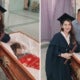 M'Sian Woman Takes Tearful Family Portrait In Graduation Robe With Deceased Mother - World Of Buzz 1