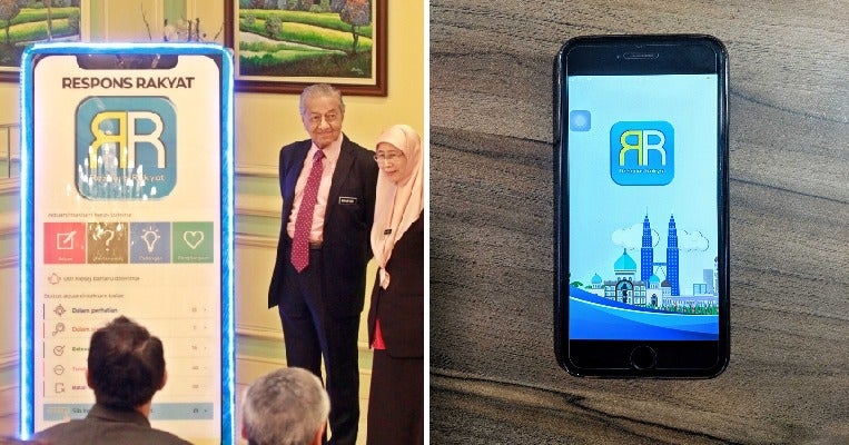 M'sians Can Make Complaints To 460 Govt Agencies By Just Using The Respons Rakyat App! - World Of Buzz
