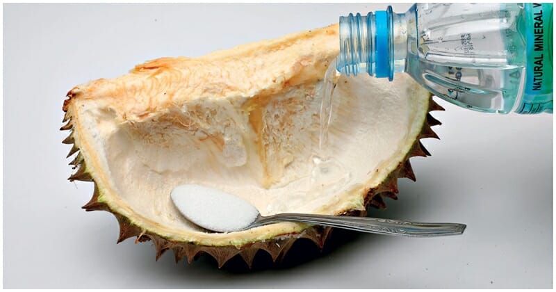 Drinking Water From Durian Husk Remedy Based On So - WORLD OF BUZZ