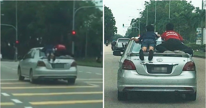 Pdrm Are On The Hunt For The Black Vios Driver Who Drove Over A Motorcyclist - World Of Buzz 1