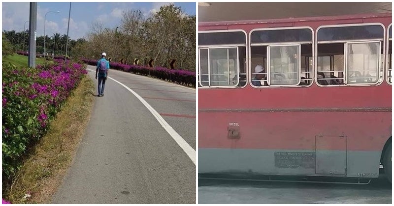 Samaritan Helps An Elderly Get To Taiping After Having Walked Along The Highway From Sungai Dua - World Of Buzz 7