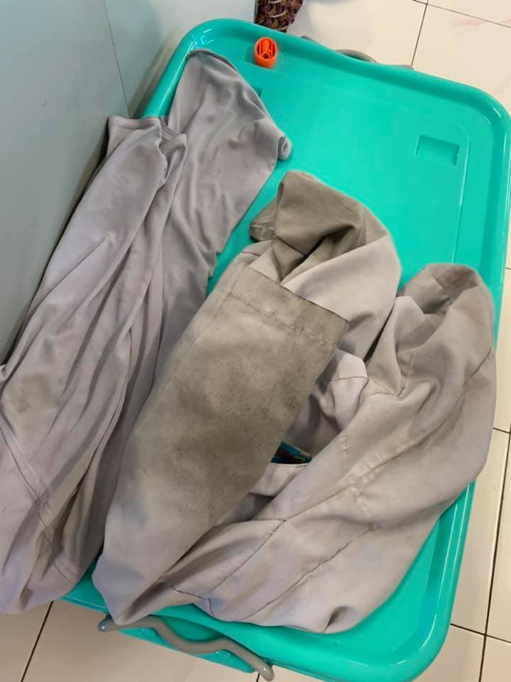 School Teacher Help To Wash Her Student's Dirty School Uniform - World Of Buzz 1