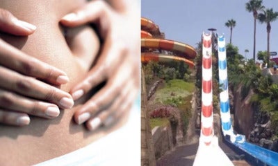 Water Slide So Steep That Water Was Forced Into Woman'S Vagina - World Of Buzz
