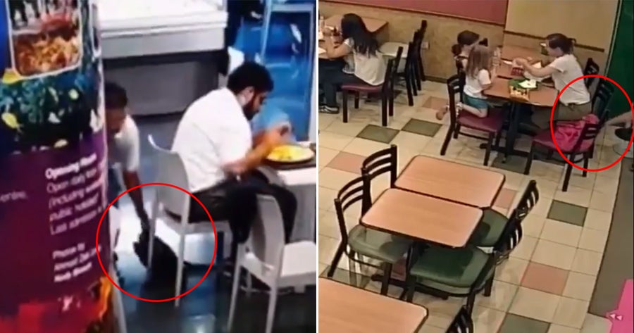 This Man In Kl Has Been Stealing Strangers' Bags In Broad Daylight, M'Sians Urged To Be Careful - World Of Buzz