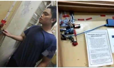 Student Amazes Netizens With His Automatic Door Lock Invention - World Of Buzz