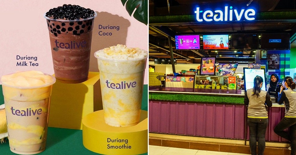 Tealive Just Revealed Its Durian Series With 3 Brand-New Drinks, Here's Where You Can Get Them - WORLD OF BUZZ 1