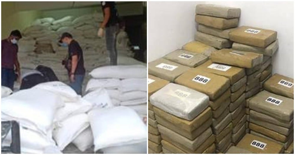 Biggest Drug Bust In Malaysian History! Rm676Mil Of Cocaine &Amp; Ketamine Seized By Police &Amp; Customs - World Of Buzz 2