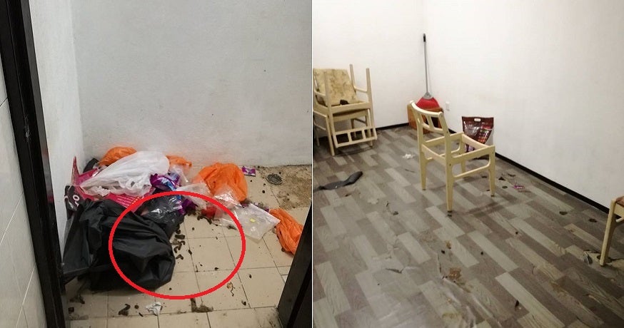 Dirty Tenant Left House Shah Alam With Cat Poop On Mattress, Unpaid Bills, And Rubbish Full Of Maggots - WORLD OF BUZZ 5