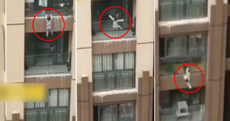 Video Shows 3Yo Boy Hanging On For Dear Life From Sixth-Floor Balcony &Amp; Falls - World Of Buzz