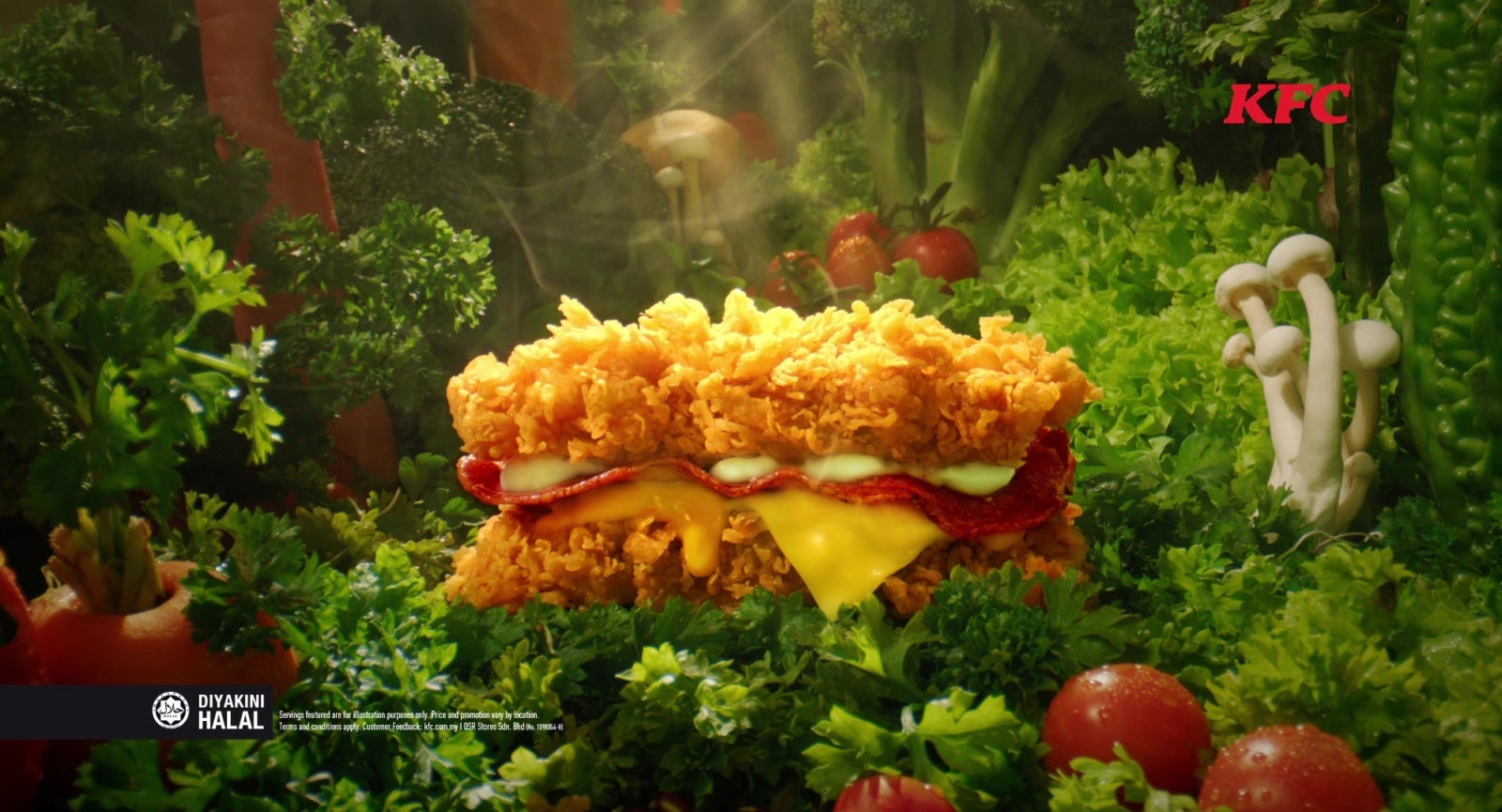 KFC Malaysia is Bringing Back The Zinger Double Down Starting 27 August For a Limited Time Only - WORLD OF BUZZ 1