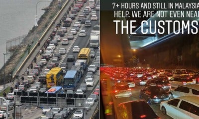 Motorists Were Stuck Overnight In Bad Traffic At Tuas &Amp; Woodlands Checkpoint For More Than 7 Hours - World Of Buzz