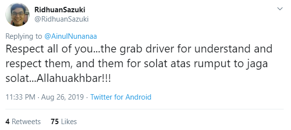 M'sian Chinese Grab Driver Has No Problem Waiting For Muslim Girls Who Drop Everything To Make It In Time For Their Daily Prayers - WORLD OF BUZZ 2
