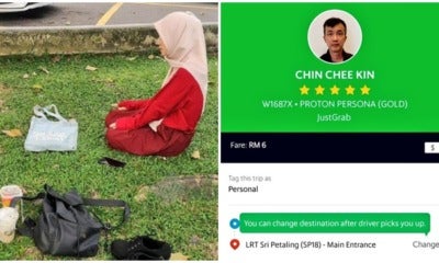 M'Sian Chinese Grab Driver Has No Problem Waiting For Muslim Girls Who Drop Everything To Make It In Time For Their Daily Prayers - World Of Buzz 5
