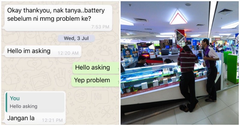 Msian Gadget Store Owner Shares Hilarious Text Messages He Receives From Customers Netizens Want More World Of Buzz 1