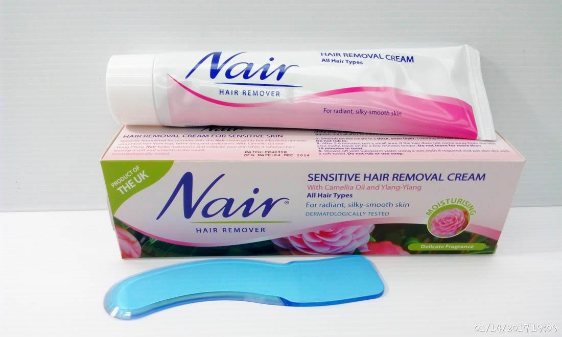 nair sensitive hair removal cream camelia oil ylang ylang 100ml fairpricehealth 1701 17 Fairpricehealth@64