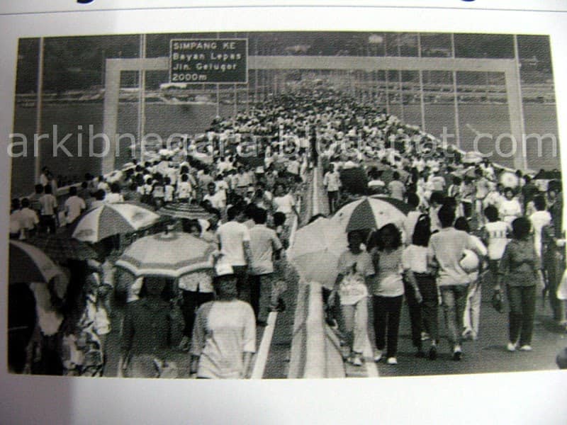 Nostalgic Images Of Penang Bridge Inauguration Captures Netizens Attention As The Landmark Celebrates Its 34th Anniversary - WORLD OF BUZZ 2