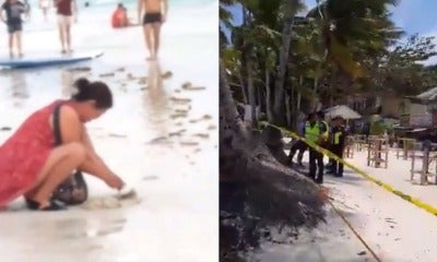 Part Of Boracay Closed For Cleanup After Video Of Tourist Burying Child'S Dirty Diaper In Beach Goes Viral - World Of Buzz