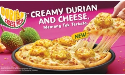 Pizza Hut Malaysia Just Introduced Durian Cheese Pizza &Amp; We Honestly Don'T Know What To Think - World Of Buzz