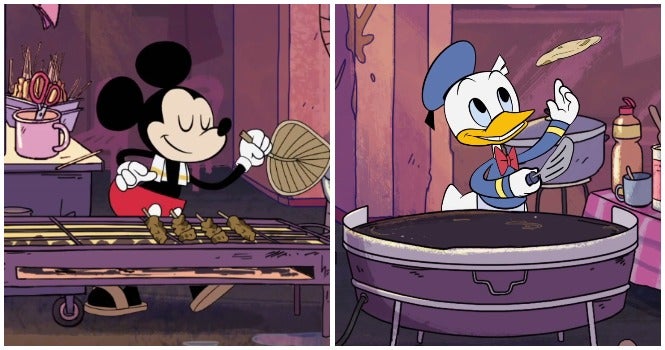 Watch: Mickey Mouse Cooks Satay &Amp; Donald Duck Flips Roti Canai In This Adorable Animated Series - World Of Buzz