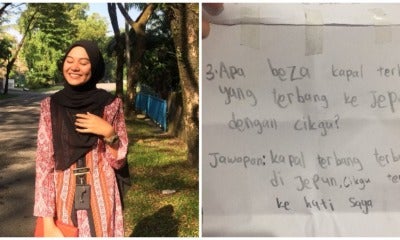Standard 4 Boy'S Cute Love Letter To Teacher Amuses Netizens With His Pantun And Riddles - World Of Buzz