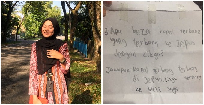 Standard 4 Boy'S Cute Love Letter To Teacher Amuses Netizens With His Pantun And Riddles - World Of Buzz