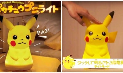 M'Sians Can Now Get Their Hands On This Cute Dancing And Talking Pikachu Lamp! - World Of Buzz