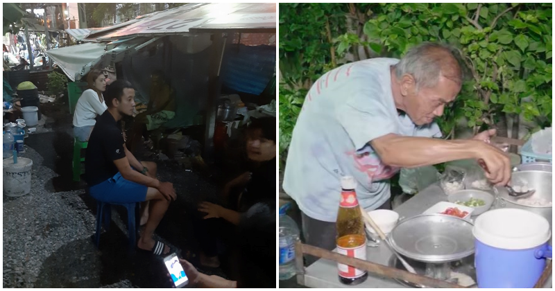Poor 78Yo Porridge Uncle Returns, Receives 1,000,000 Baht Donations From Netizens - World Of Buzz 5