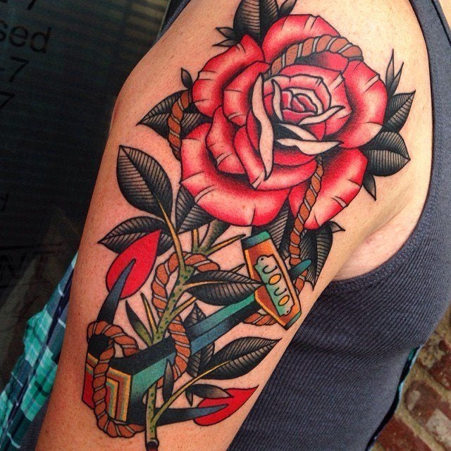 rose tattoos 35