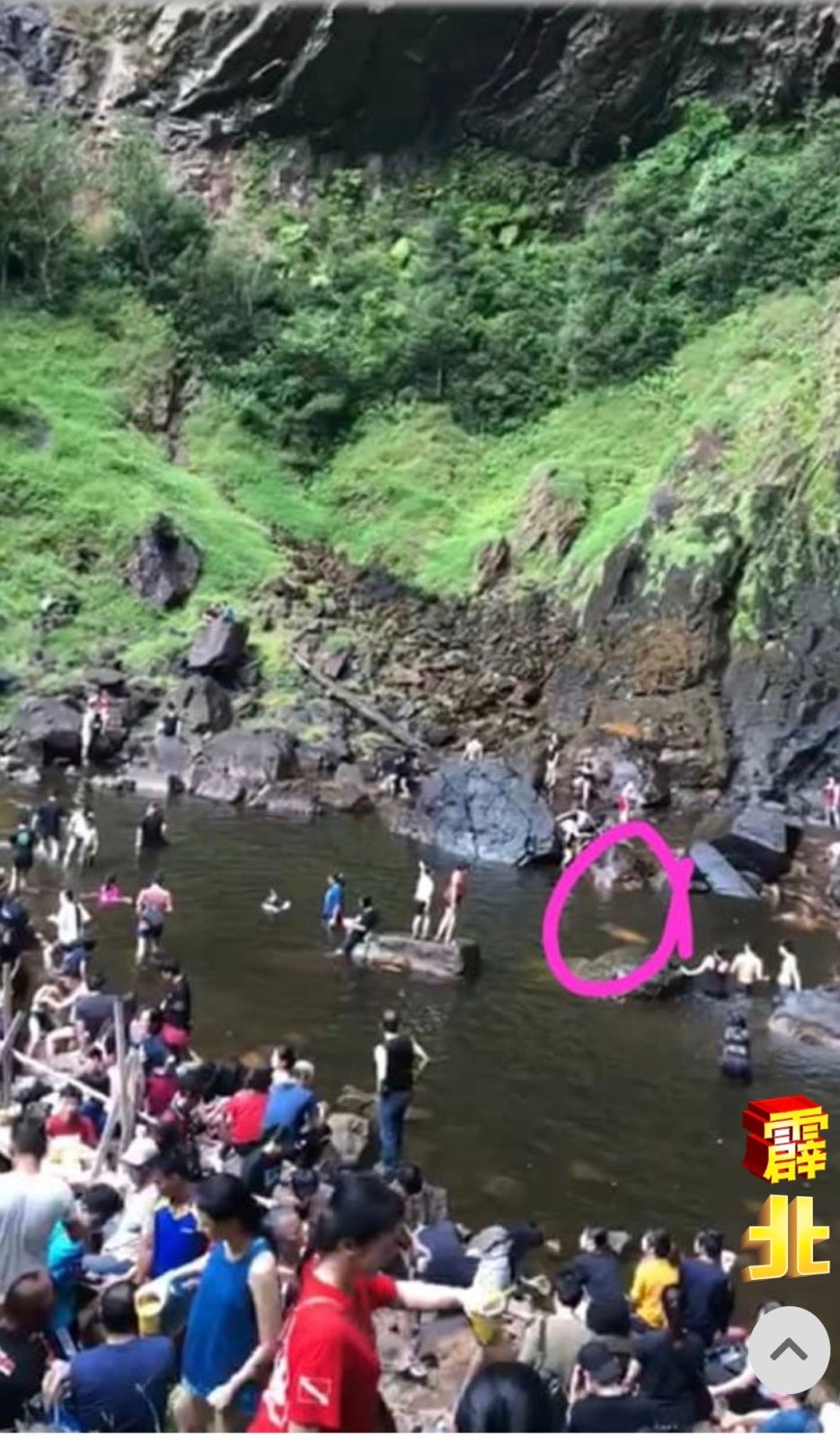 Shocking Video Footage Captures Man Drowning At Sg Lembing's Popular Waterfall - World Of Buzz