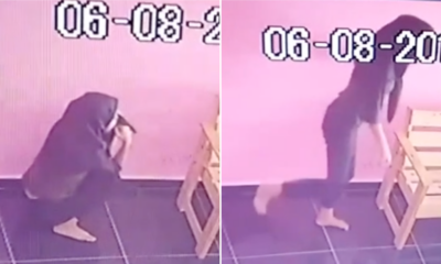 Teenage Girl Caught Peeing On The Floor Of A Laundry Mart In Melaka - World Of Buzz 2