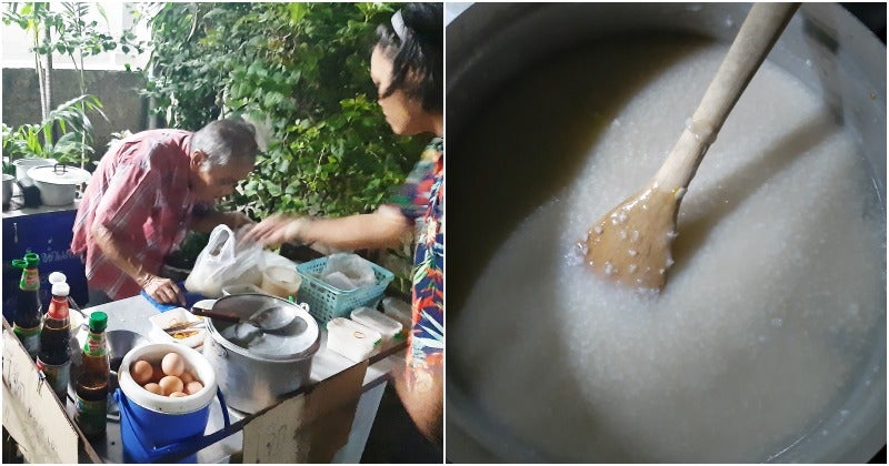 Update: Netizens Become Suspicious After 78-Year-Old Porridge Uncle Disappears - WORLD OF BUZZ