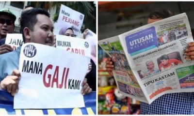 Utusan Malaysia May Be Totally Shutdown Due To Insufficient Funds, Workers' Salaries Are Still Unpaid - World Of Buzz