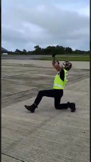 Watch: Malaysian Signalman Shows Off Fly Dance Moves In Hilarious Video - World Of Buzz 1