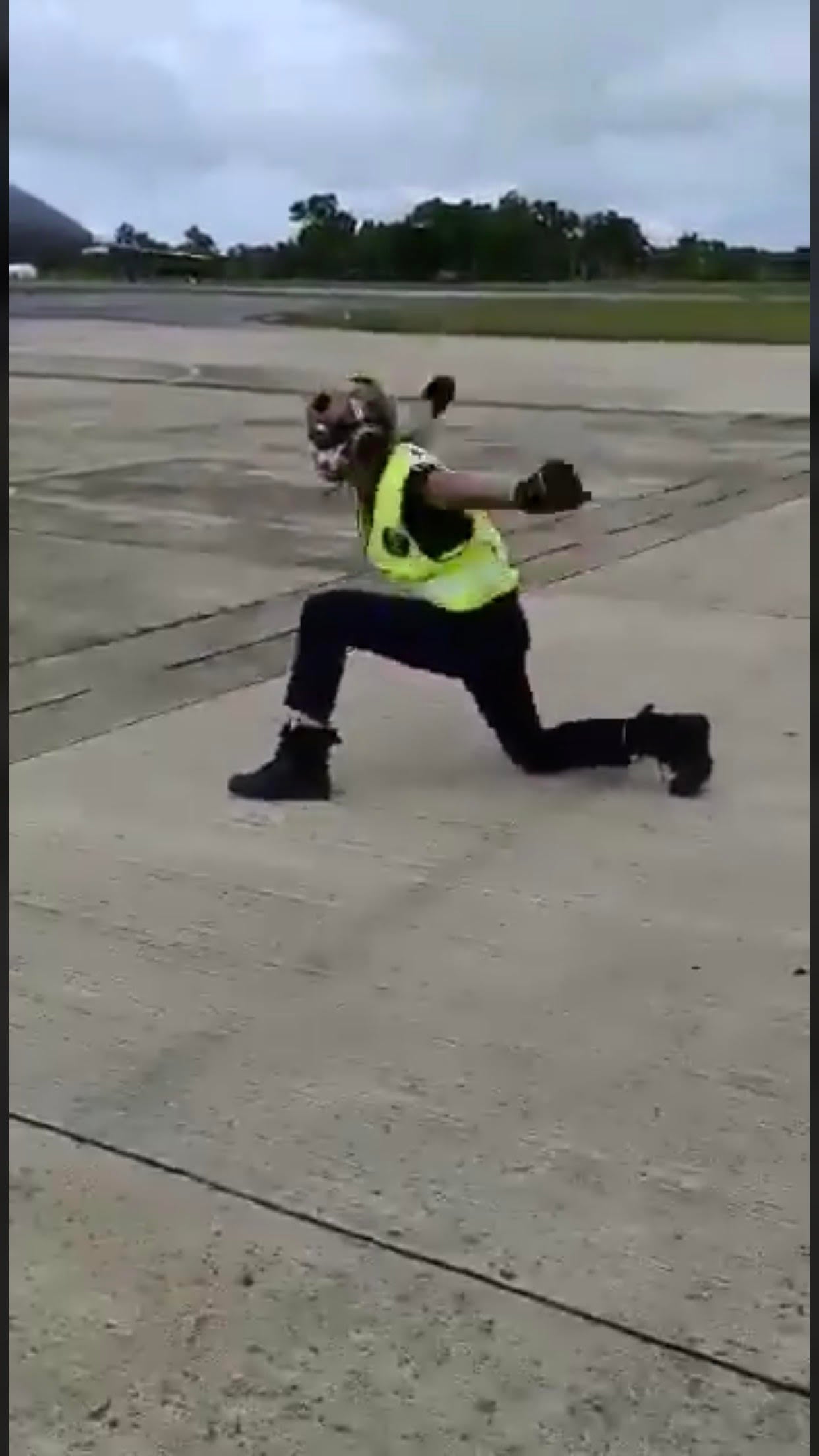Watch: Malaysian Signalman Shows Off Fly Dance Moves In Hilarious Video - World Of Buzz