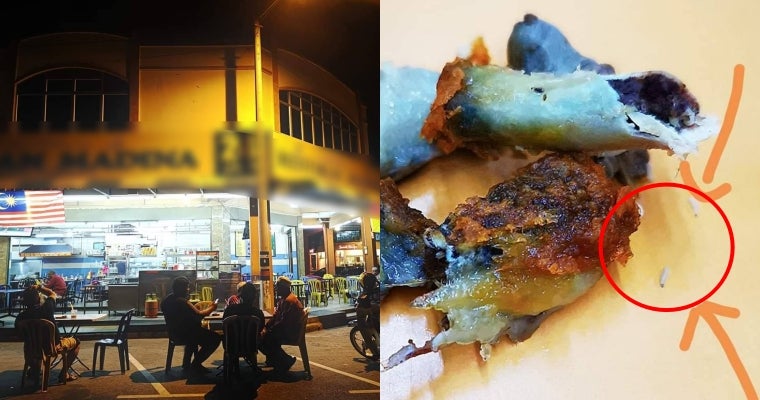 Woman Found Maggots In A Piece Of Chicken She Was Eating, Mamak Manager Blamed Her For Choosing The One With Worms - World Of Buzz 2