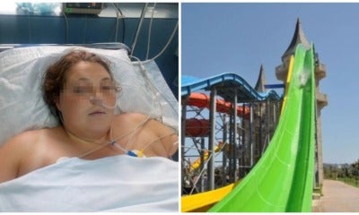 Woman Suffers Extreme Blood Loss After Artery Got Severed From Plummeting Down A 22 Metres Tall Water Slide - World Of Buzz