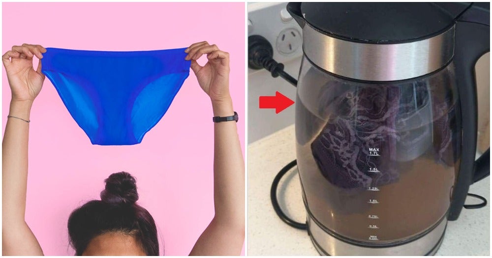Woman Used Hotel Kettle to Wash Period-Stained Underwear, Claims It's Hygienic & Quick - WORLD OF BUZZ