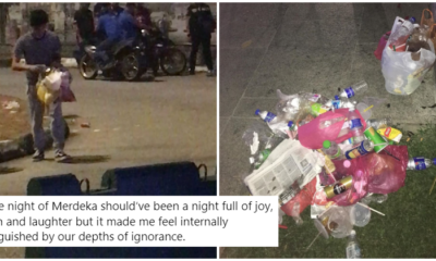 18Yo Msian Boy Spent Hours Picking Up Litter After Everyone Proudly Yelled 'Merdeka' &Amp; Left - World Of Buzz