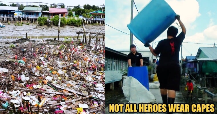 200 volunteers collected garbage at pulau ketam to help clean the environment world of buzz 2
